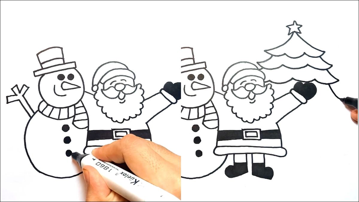 Bước 2: Vẽ tấm biển và phần thân