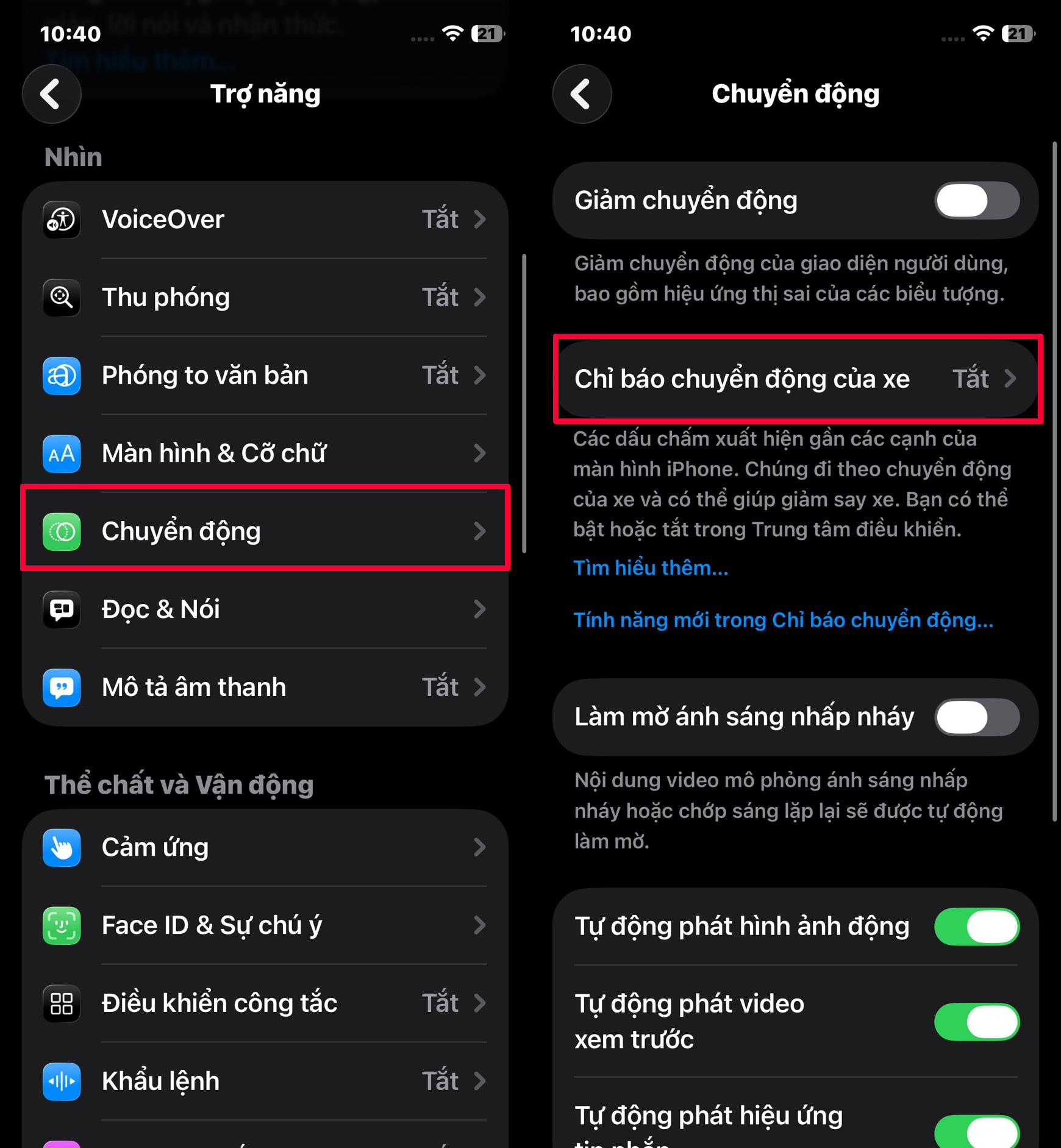 Cách Bật Chế Độ Giảm Say Tàu Xe Trên Iphone Cách Bật Chế Độ Giảm Say Tàu Xe Trên Iphone