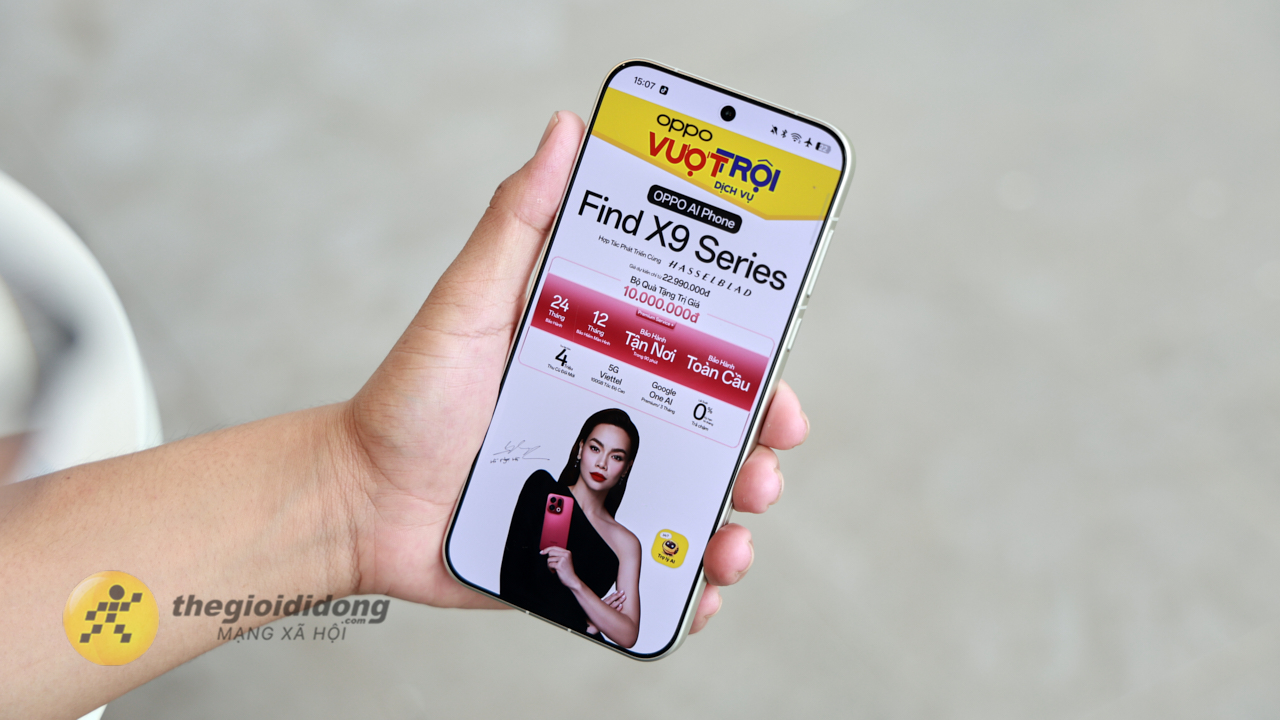 Trên Tay Oppo Find X9 Pro: Thiết Kế Cao Cấp, Camera Hasselblad, Pin Khủng 7.500 Mah Trên Tay Oppo Find X9 Pro: Thiết Kế Cao Cấp, Camera Hasselblad, Pin Khủng 7.500 Mah