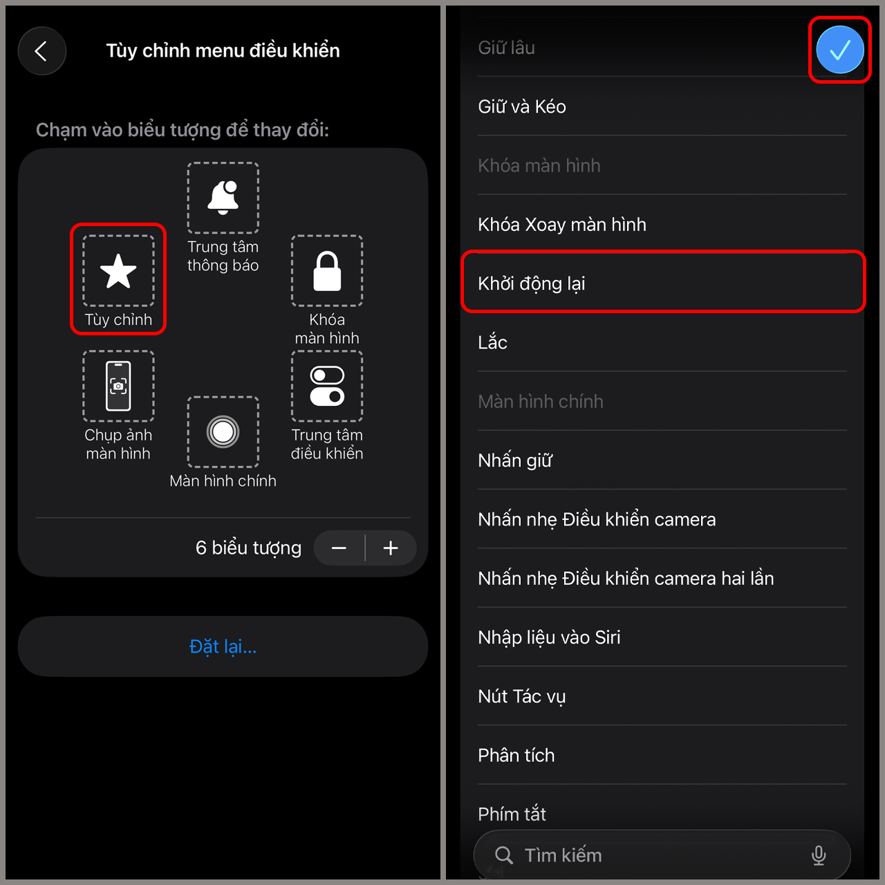 Cách khởi động lại iPhone Air