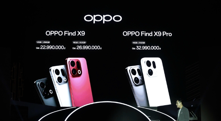OPPO Find X9 Series giá bao nhiêu