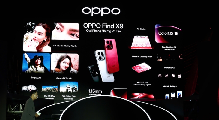 OPPO Find X9 được trình làng với những tính năng nổi bật