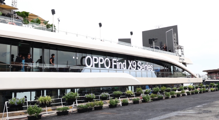 OPPO Find X9 Series được ra mắt trên du thuyền sang trọng