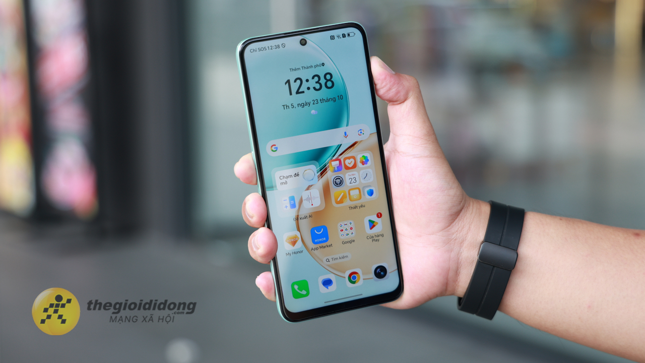 Trên tay HONOR X7d: Viên pin lớn 6.500 mAh, camera 108 MP và thiết kế bền bỉ