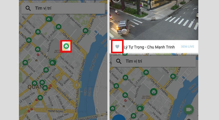 Cách xem trực tiếp camera giao thông bằng TTGT TPHCM