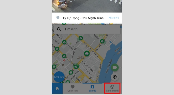 Cách xem trực tiếp camera giao thông bằng Zalo