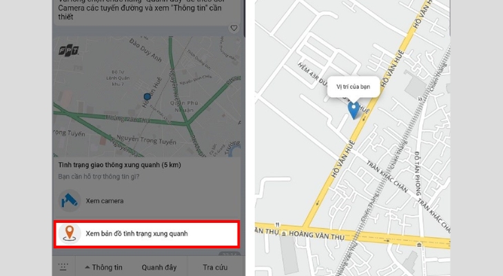 Cách xem trực tiếp camera giao thông bằng Zalo