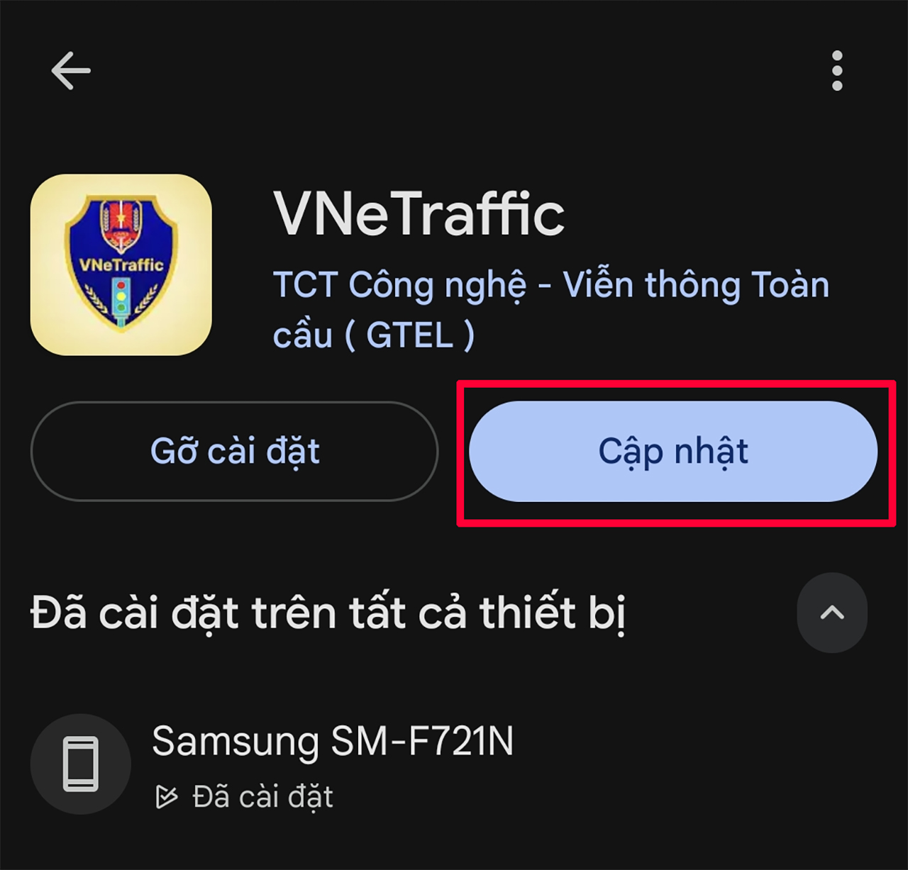 Cách liên kết tài khoản VNeTraffic với VNeID Cách liên kết tài khoản VNeTraffic với VNeID