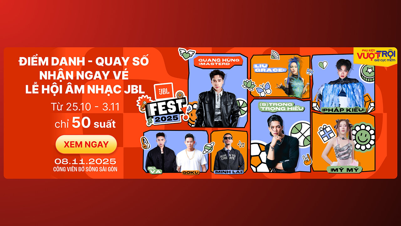 Đã có danh sách khách hàng may mắn tại lễ hội âm nhạc JBL 2025