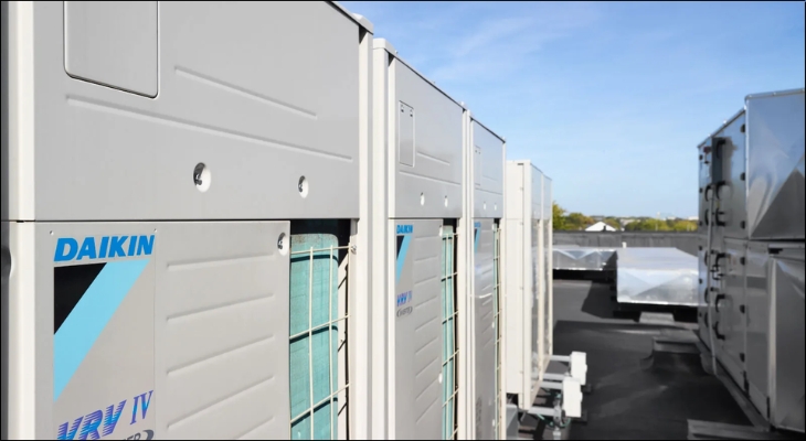 Daikin là thương hiệu lớn, uy tín hàng đầu trên thị trường trong mang cung cấp điều hoà trung tâm chất lượng