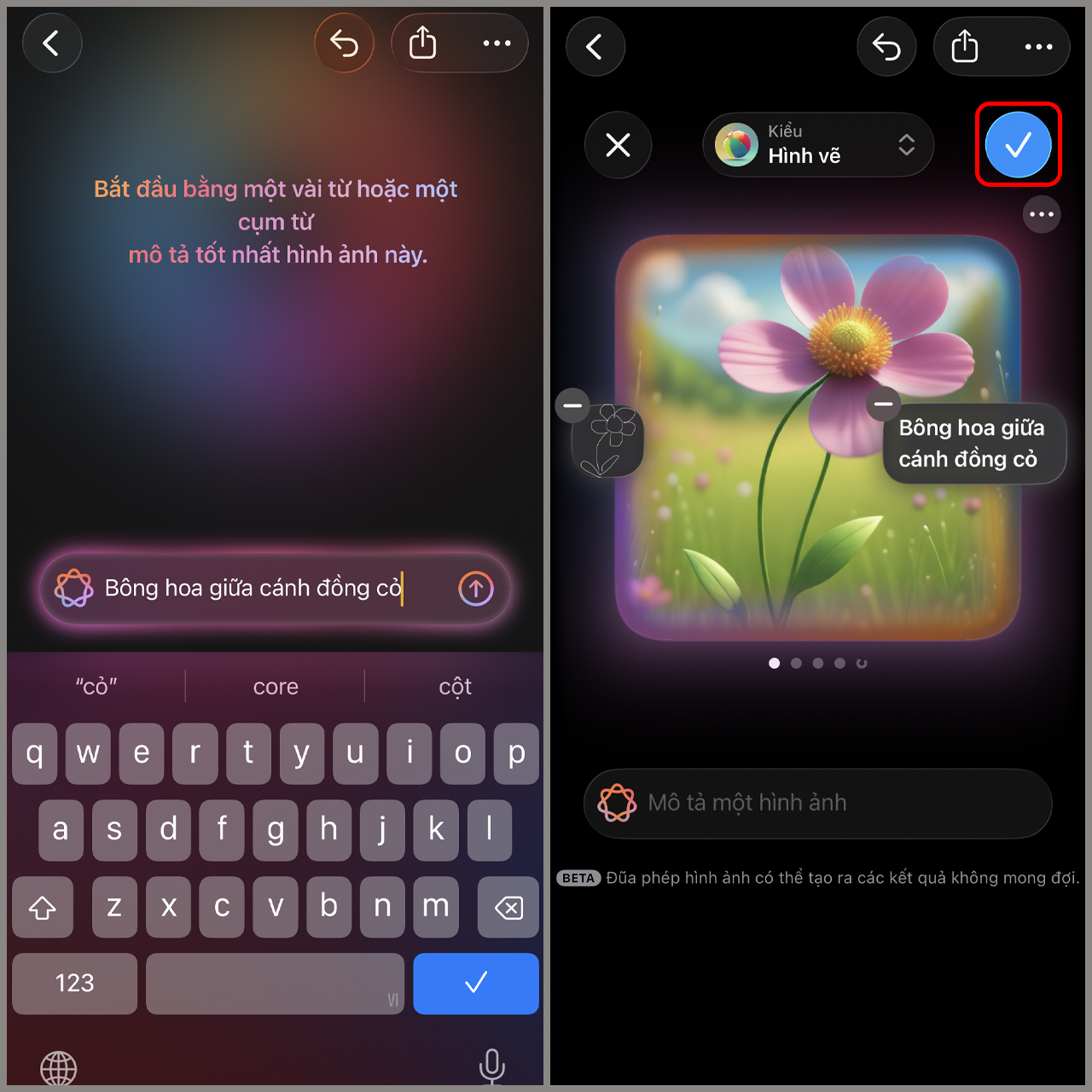 Cách dùng Đũa phép hình ảnh trên iPhone