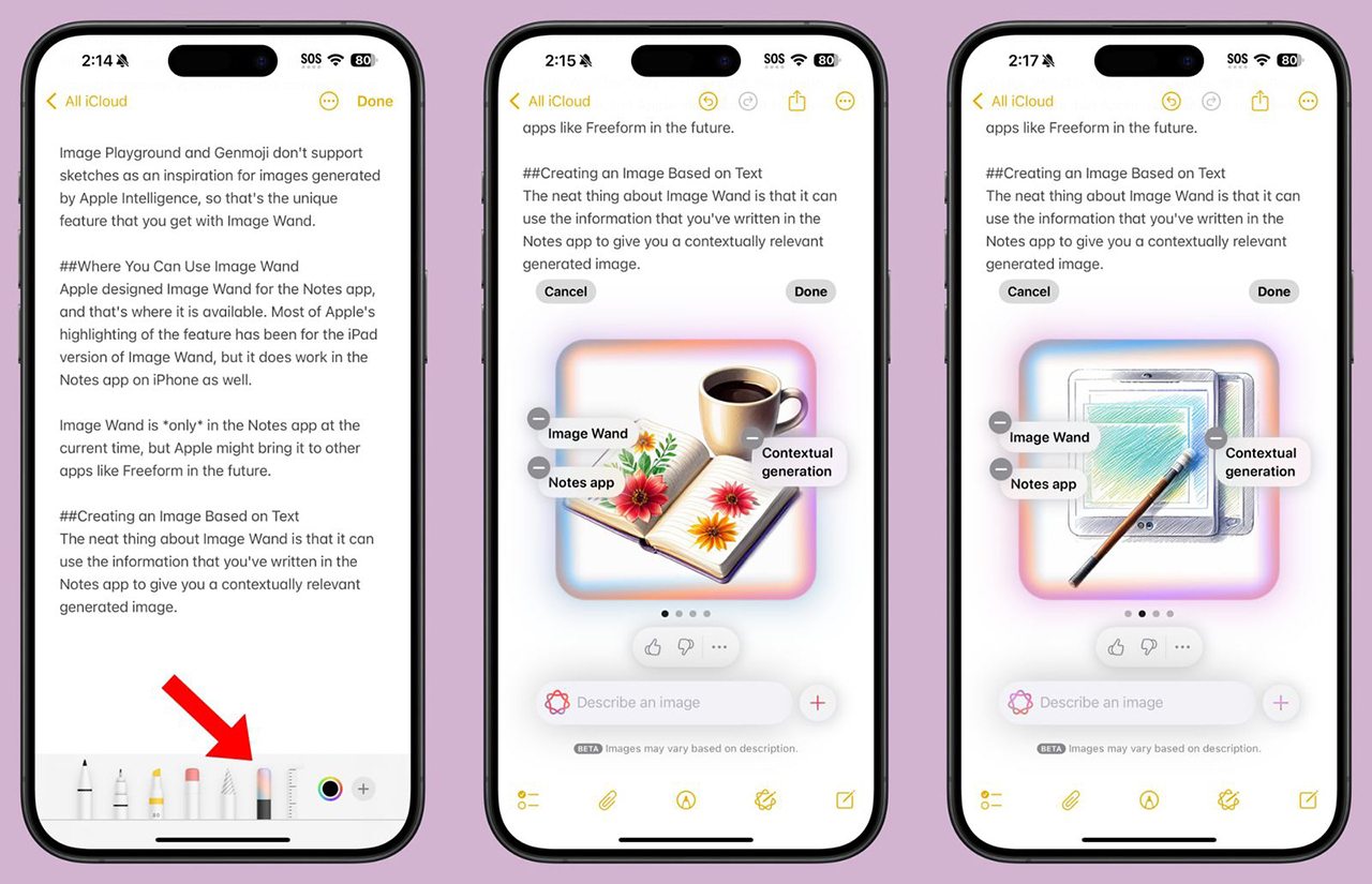 Cách dùng Đũa phép hình ảnh trên iPhone