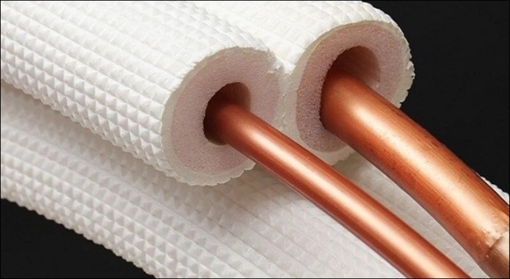 Việc lựa chọn đường kính và độ dày ống đồng phải tuyệt đối tuân thủ theo khuyến nghị của nhà sản xuất cho từng dòng máy lạnh