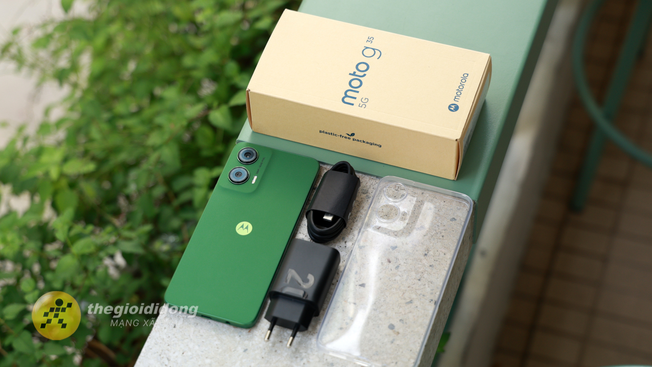 Trên tay nhanh Motorola G35 5G: Giá hấp dẫn, màn hình mượt mà và hiệu năng ổn định