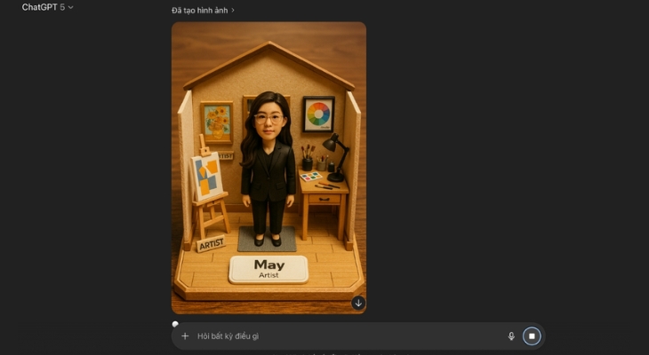 Tạo ảnh góc làm việc trên ChatGPT Tạo ảnh góc làm việc trên ChatGPT