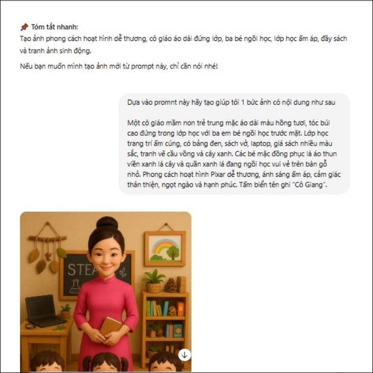 Tạo prompt đầy đủ và chi tiết giúp AI tạo kết quả tốt hơn Tạo prompt đầy đủ và chi tiết giúp AI tạo kết quả tốt hơn
