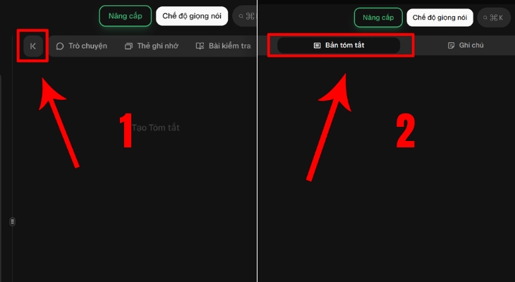 Hiển thị đầy đủ thanh công cụ phòng trường hợp bản tóm tắt bị ẩn đi