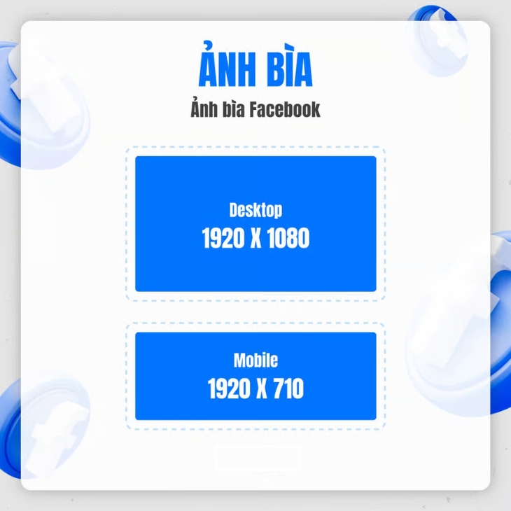 Kích thước ảnh bìa Fanapge và Group Facebook