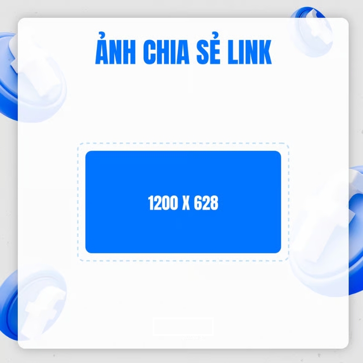 Kích thước chia sẻ link trên Facebook