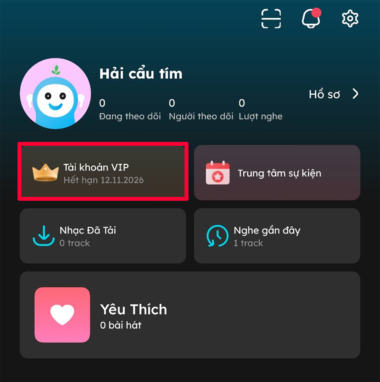 Cách Nhận 1 Năm Vip Nhaccuatui Miễn Phí