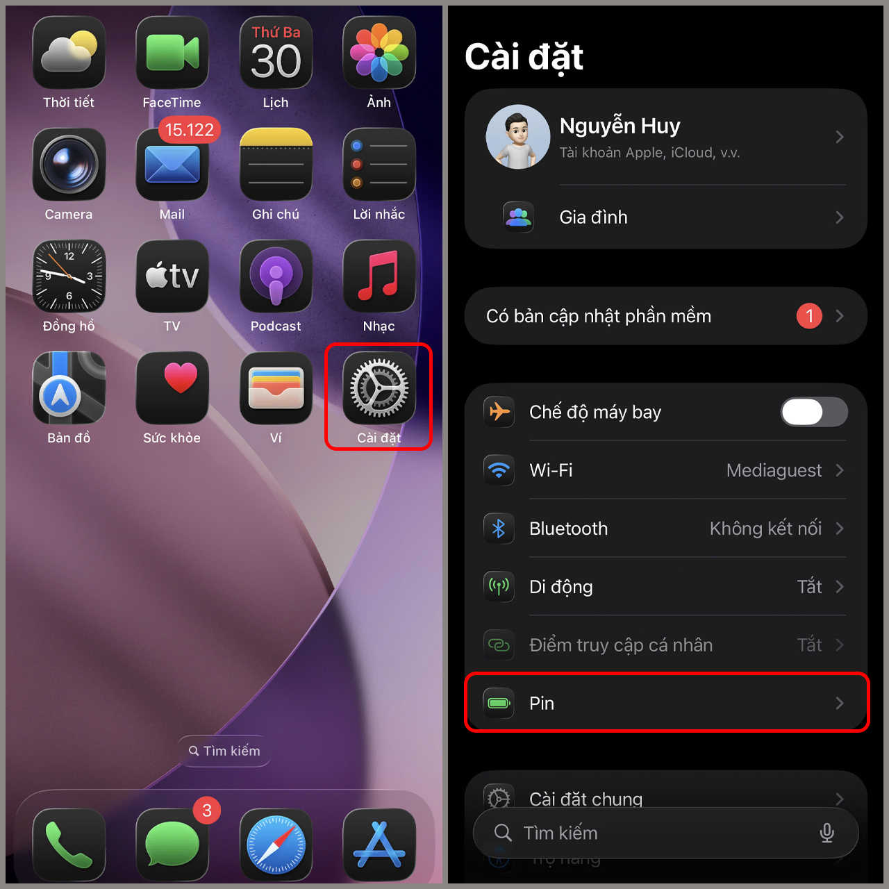 Sạc pin được tối ưu hoá là gì