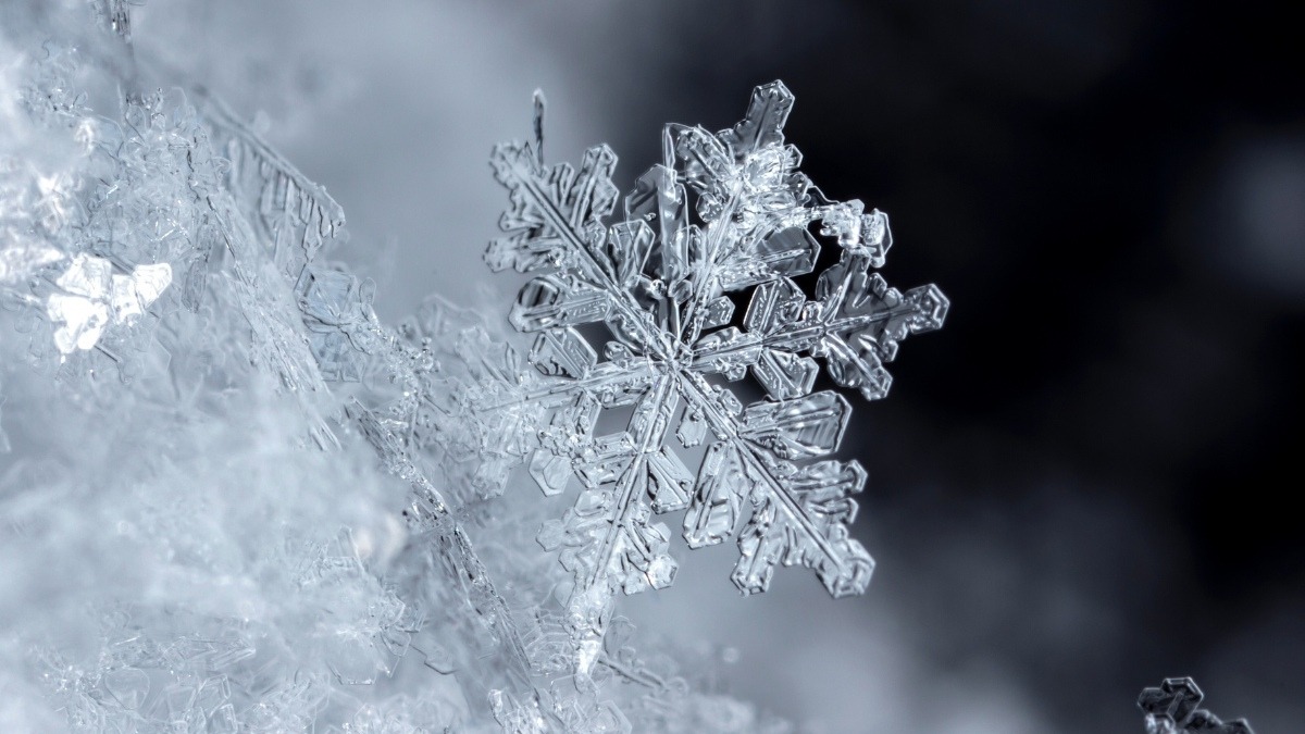 Background Noel đẹp hình bông tuyết