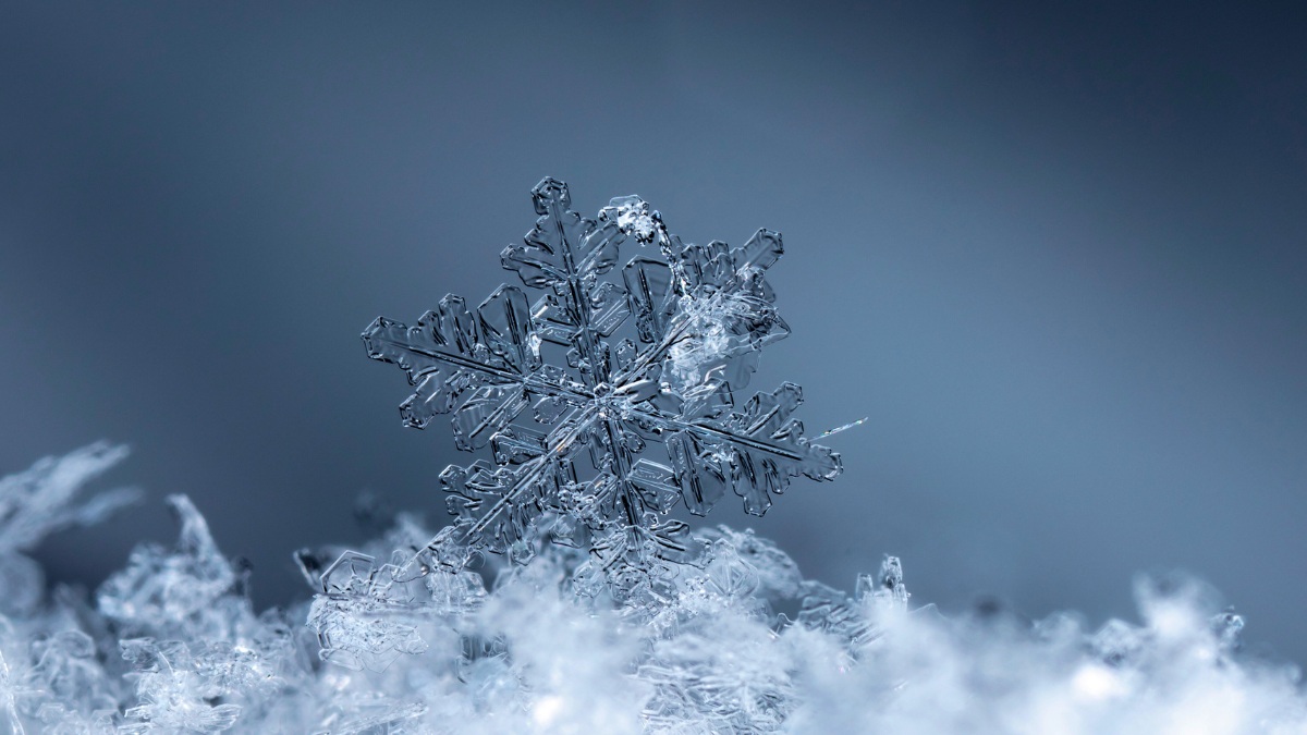 Background Noel đẹp hình bông tuyết