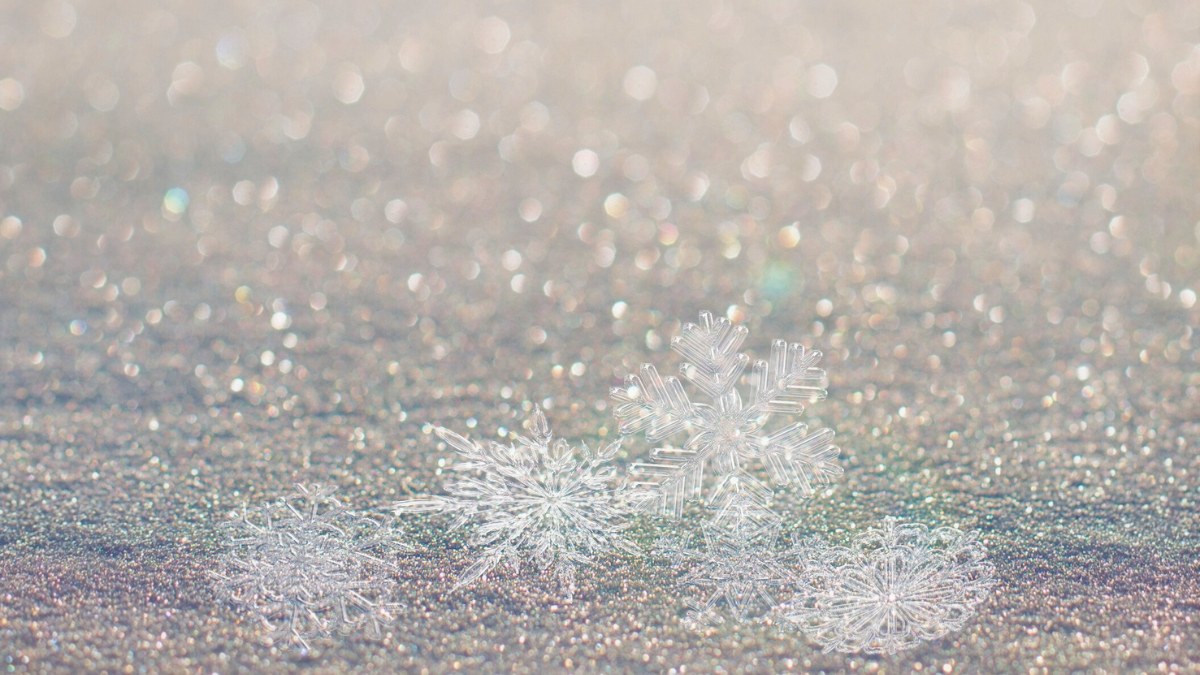 Background Noel đẹp hình bông tuyết