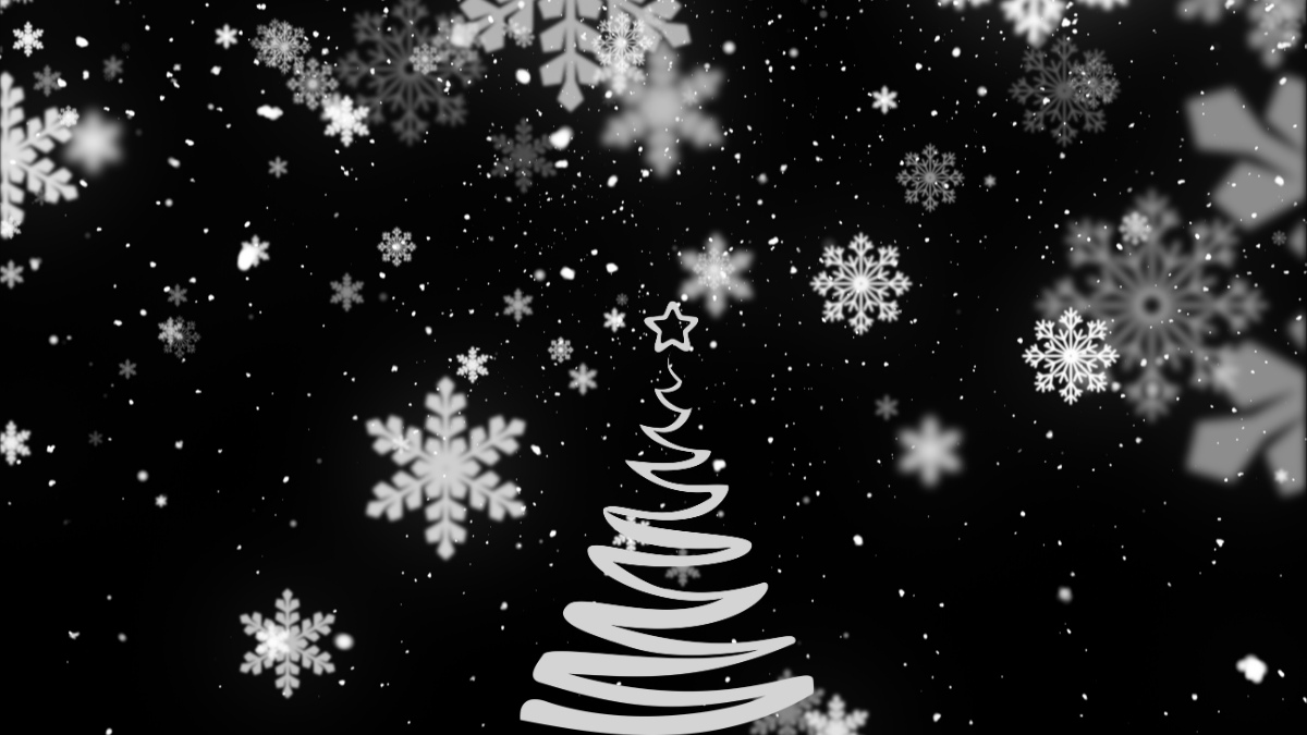 Background Noel đẹp hình bông tuyết