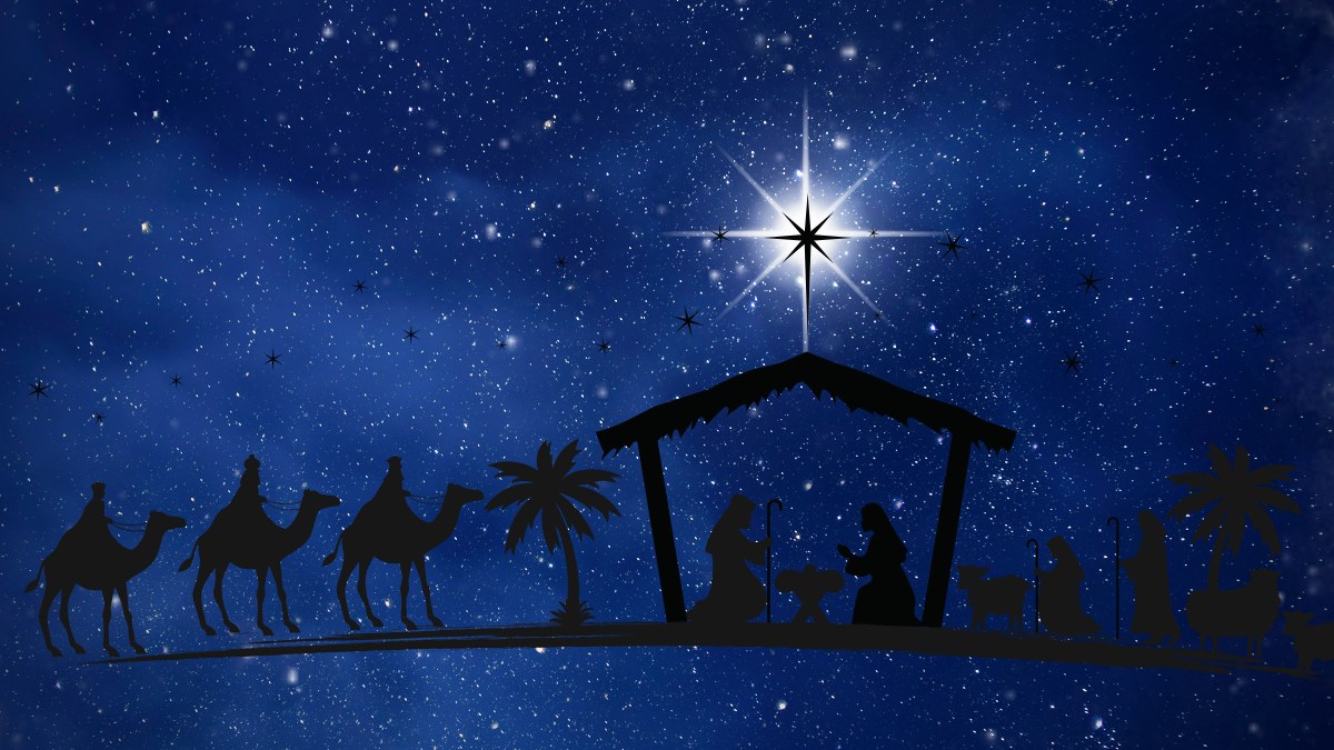 Background Noel hình Chúa Giáng sinh đẹp