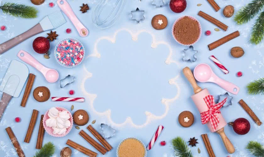 Background Giáng sinh Noel màu Pastel dễ thương