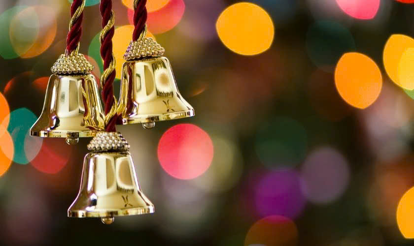 Background Noel chuông Giáng Sinh