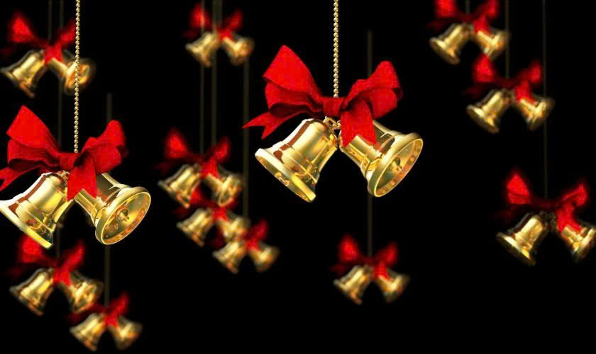 Background Noel chuông Giáng Sinh