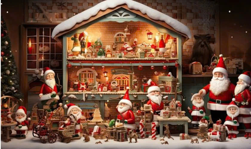 Background Noel cây thông