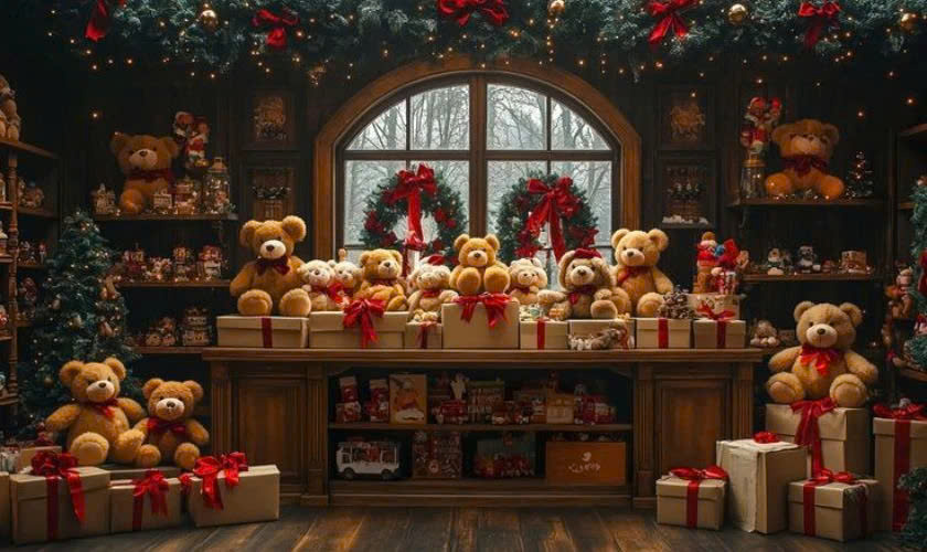 Background Noel cây thông