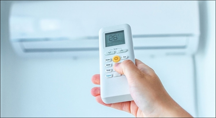 Pin remote điều hoà yếu không cung cấp đủ năng lượng cho điều khiển để phát ra sóng hồng ngoại đủ mạnh đến dàn lạnh