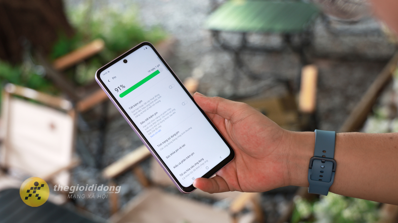 Pin 6500 mAh của vivo Y21d với công nghệ sạc nhanh 44W