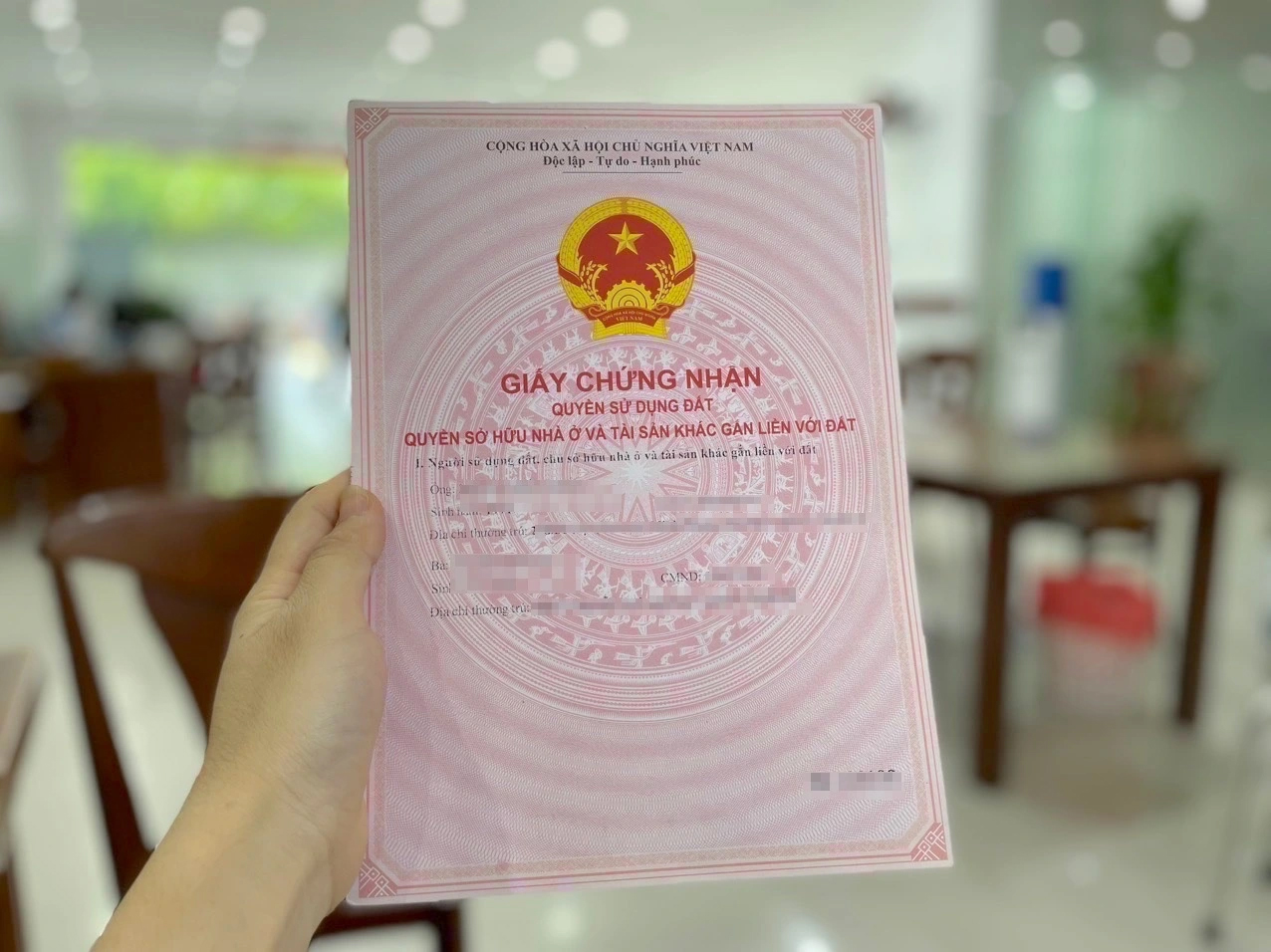 Cách nộp sổ đỏ trên VNeID