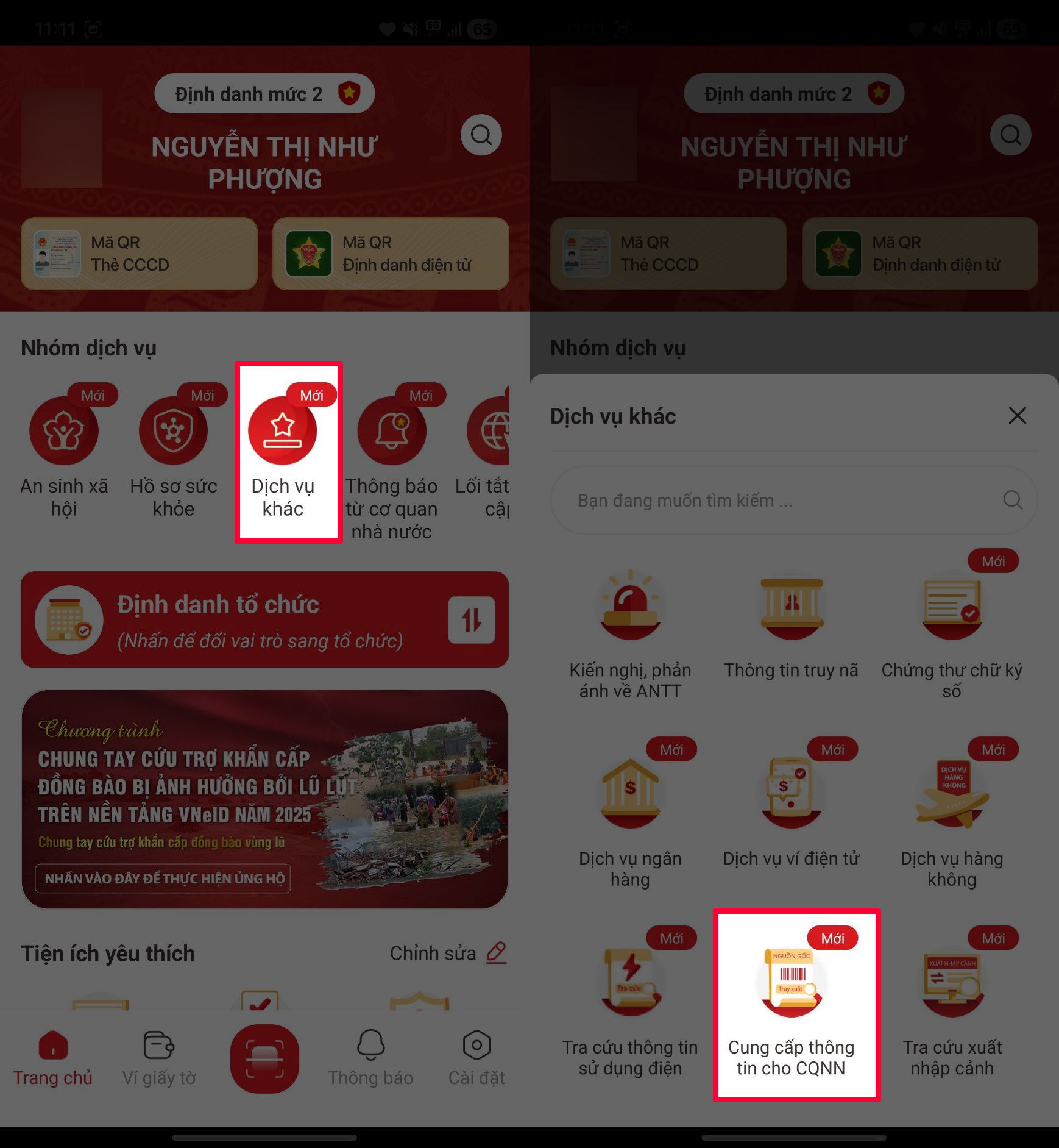 Cách nộp sổ đỏ trên VNeID