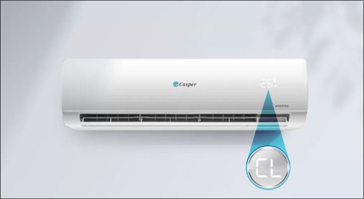 Chữ CL nhấp nháy liên tục trên màn hình hiển thị của dàn lạnh