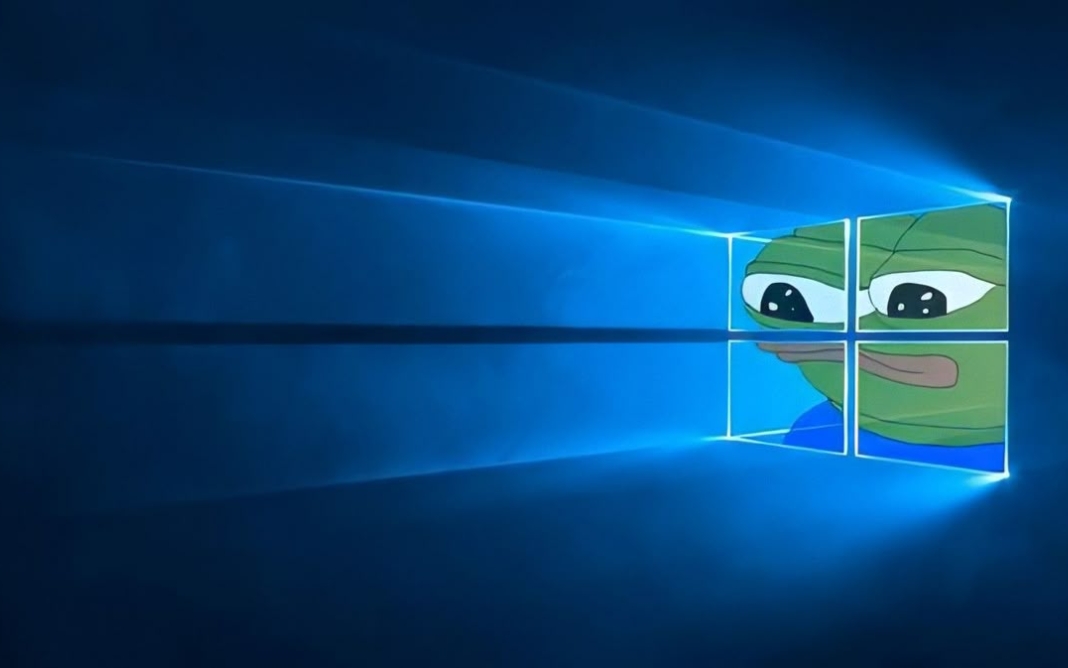 H&igrave;nh nền v&ocirc; tri ếch hoảng hốt