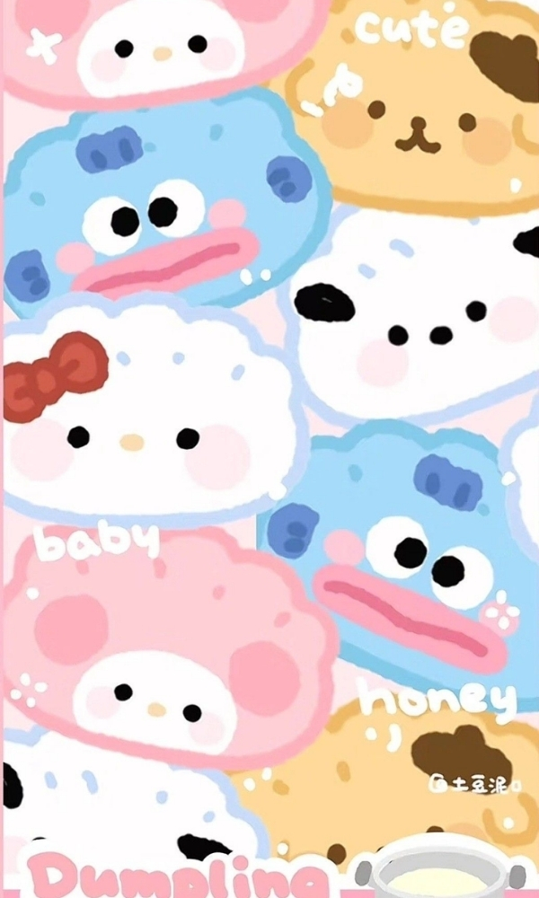 H&igrave;nh nền điện thoại v&ocirc; tri - Đ&aacute;m m&acirc;y h&igrave;nh th&uacute; h&agrave;i hước