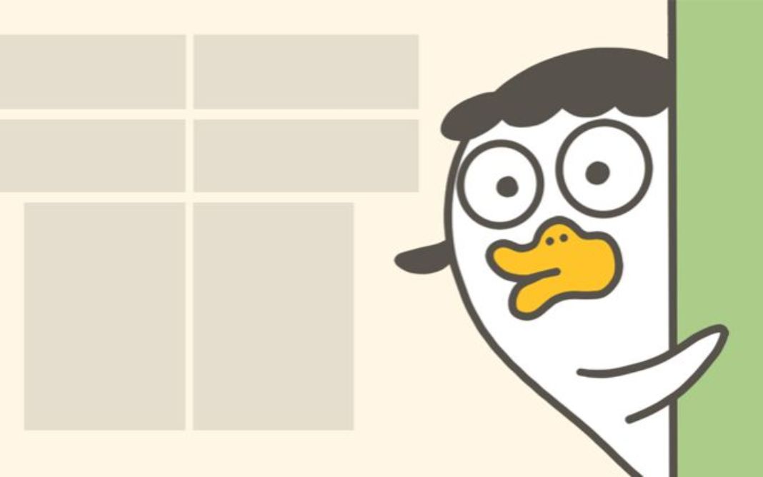 Ảnh nền m&aacute;y t&iacute;nh vịt ngơ ng&aacute;c v&ocirc; tri