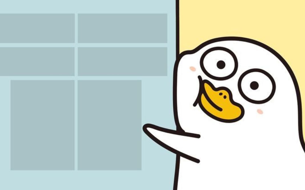 H&igrave;nh nền m&aacute;y t&iacute;nh v&ocirc; tri vịt cute