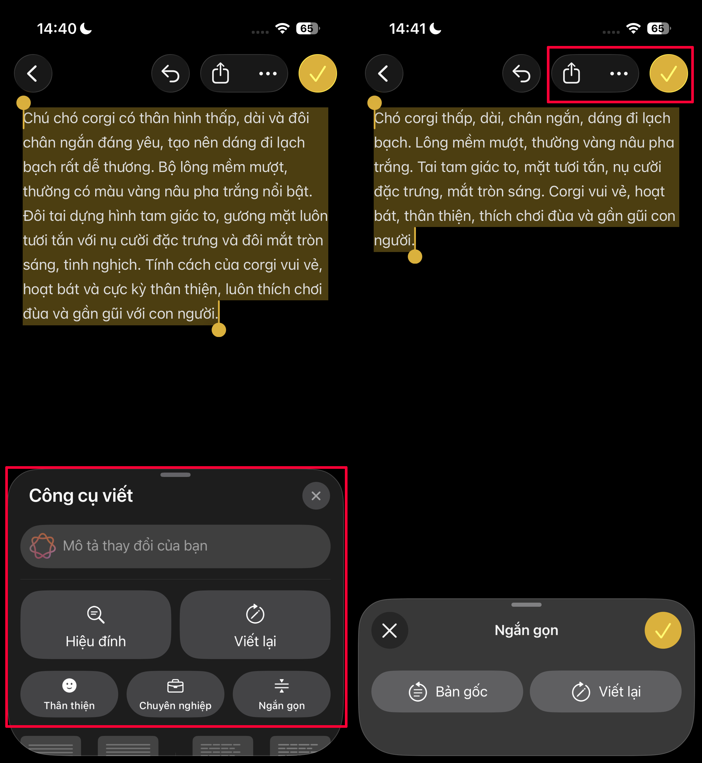 Cách Sử Dụng Công Cụ Viết Của Apple Intelligence Trên Iphone Cách Sử Dụng Công Cụ Viết Của Apple Intelligence Trên Iphone