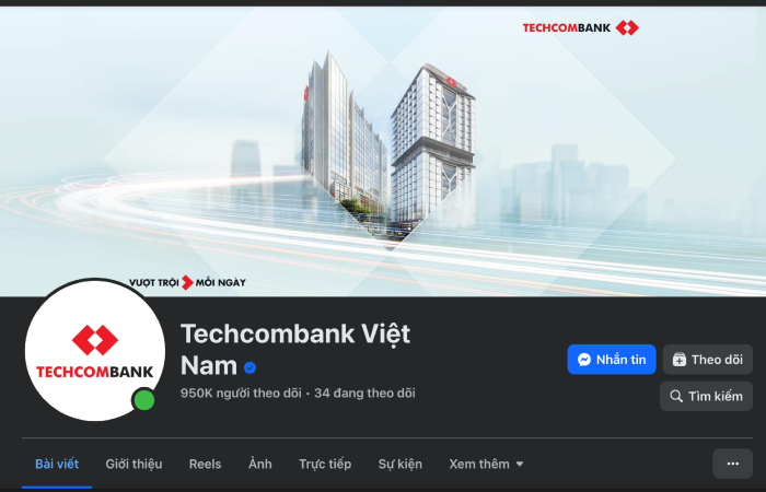 Liên hệ qua Fanpage Facebook chính thức