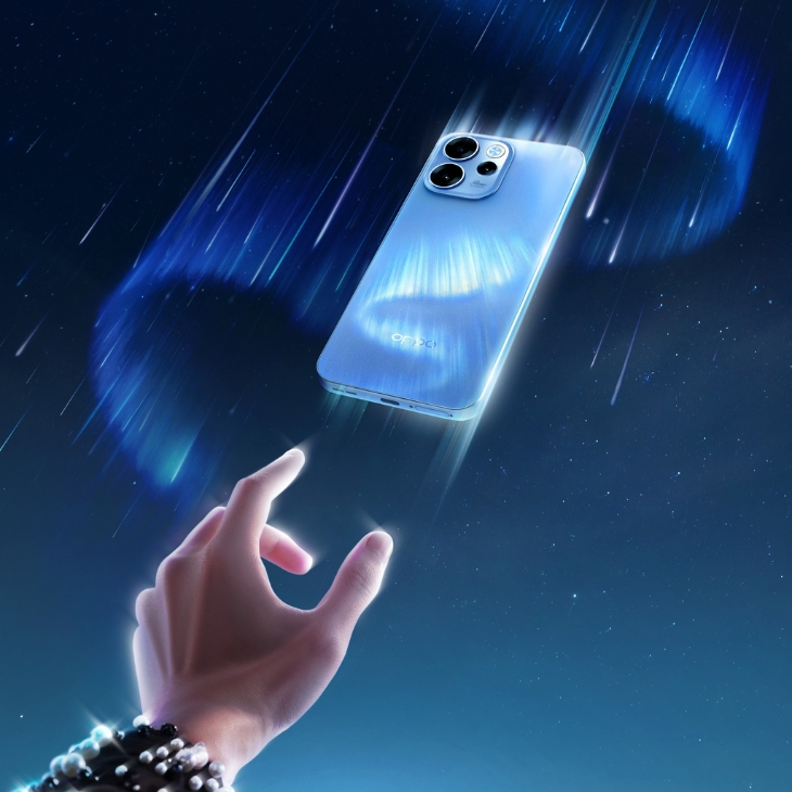 Cụm camera starlight trên OPPO Reno15 Series tạo điểm nhấn liền mạch, hoàn mỹ