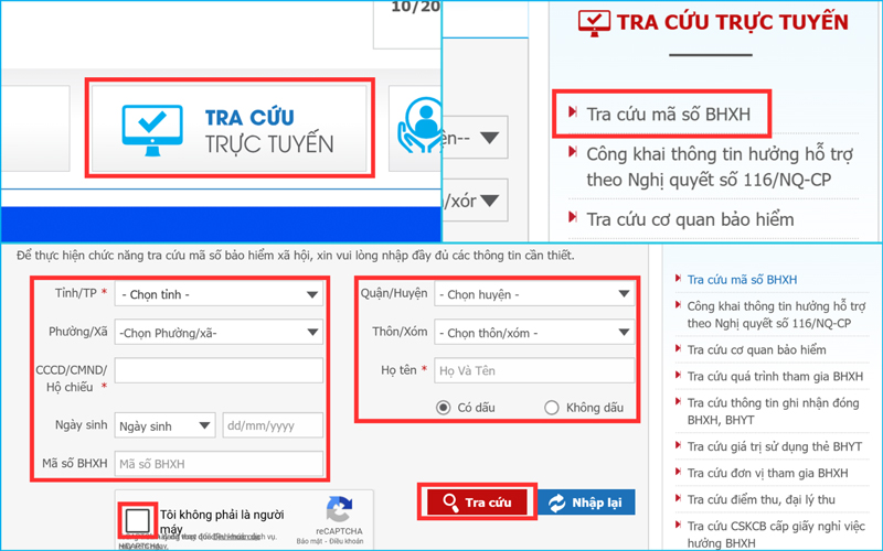 Nếu bạn quên mã số BHXH, bạn có thể tra cứu nhanh trên Cổng thông tin điện tử BHXH Việt Nam