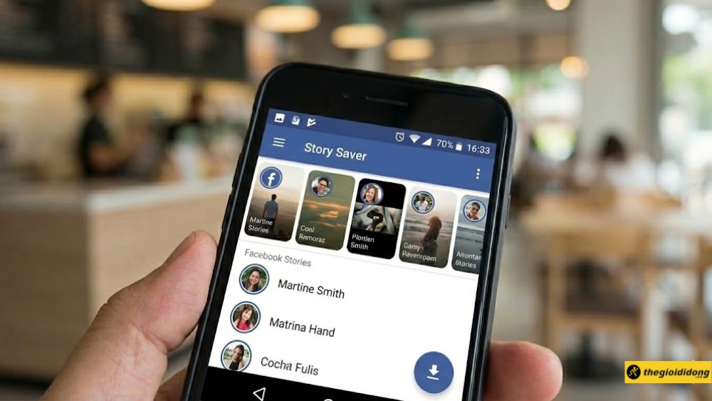 Chọn Story bạn muốn tải và tải xuống Chọn Story bạn muốn tải và tải xuống