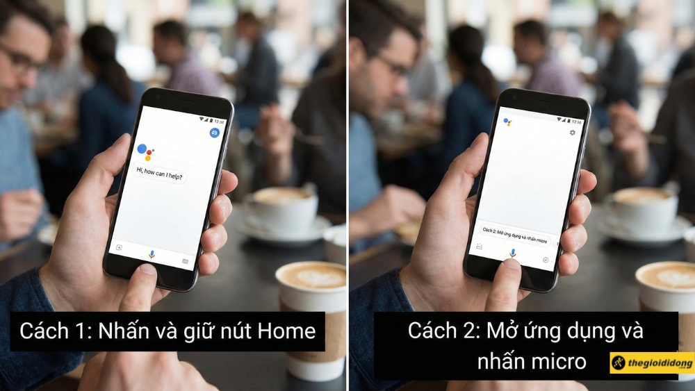 K&iacute;ch hoạt bằng n&uacute;t Home hoặc ứng dụng